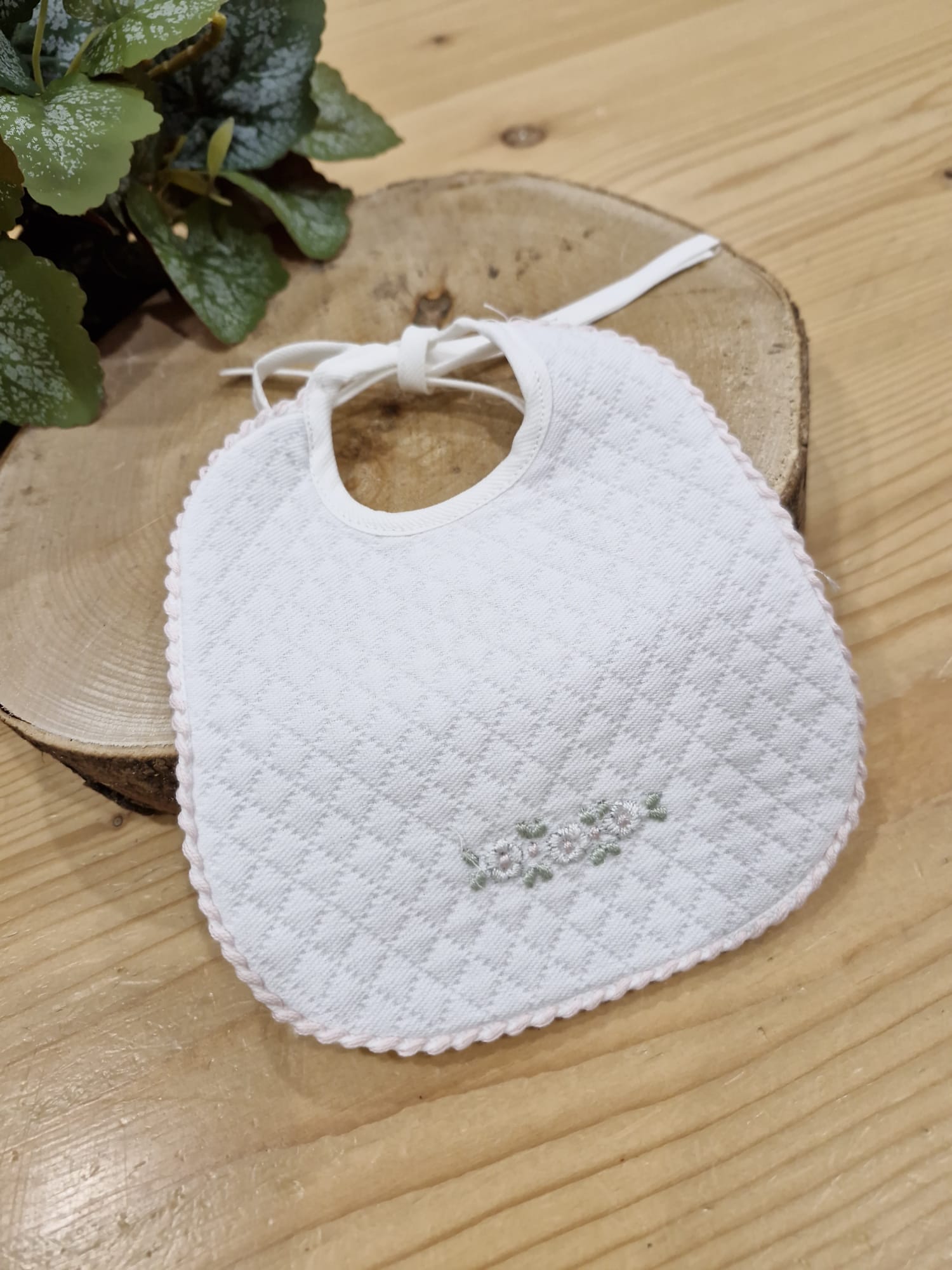 BAVETTA MINI RICAMATA