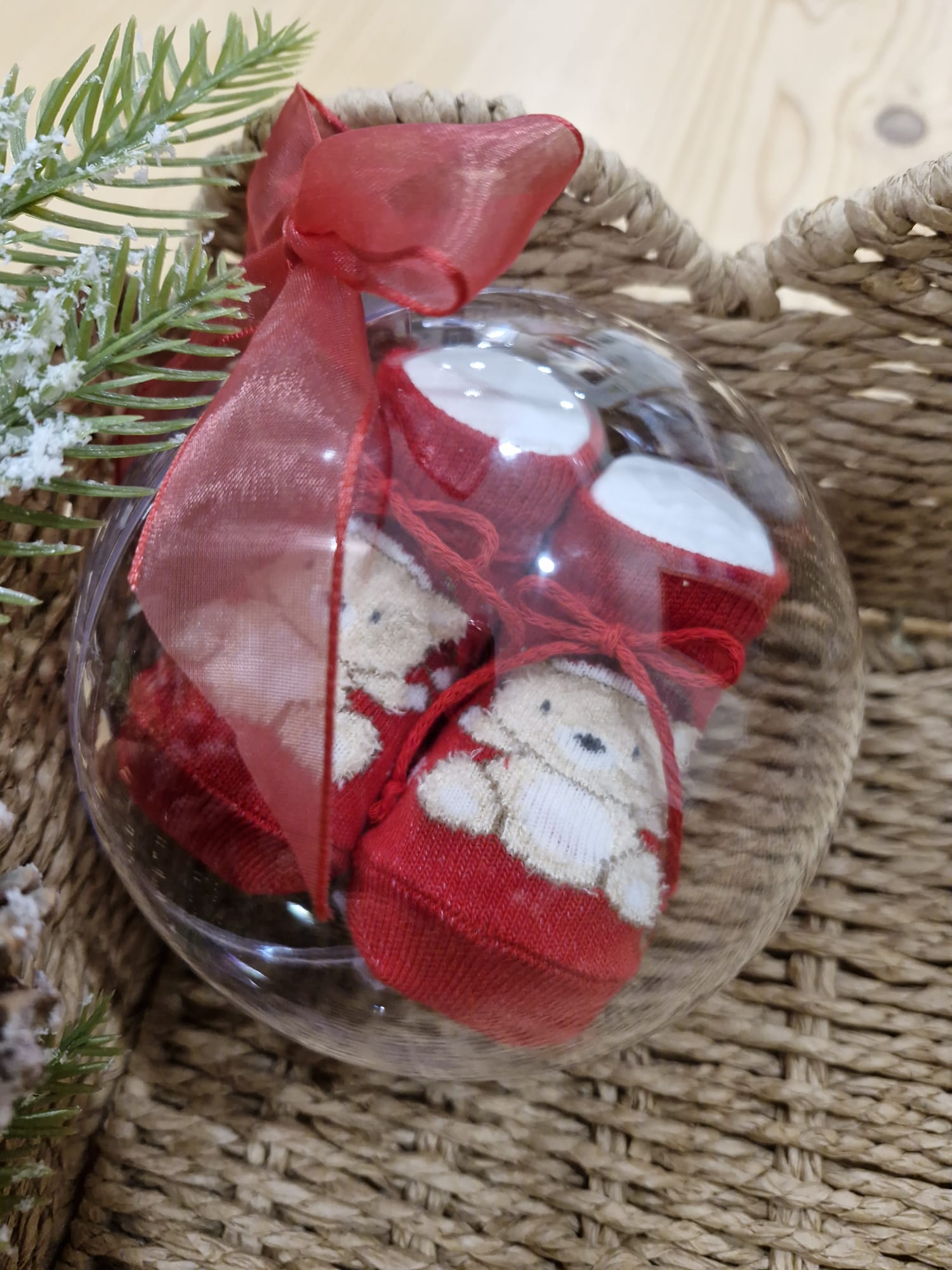 PALLINA SCARPINE TEDDYXMAS