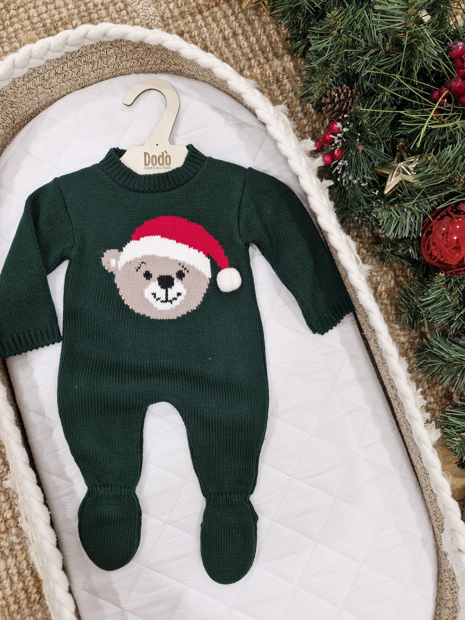 BABYGROW OSO DE NAVIDAD