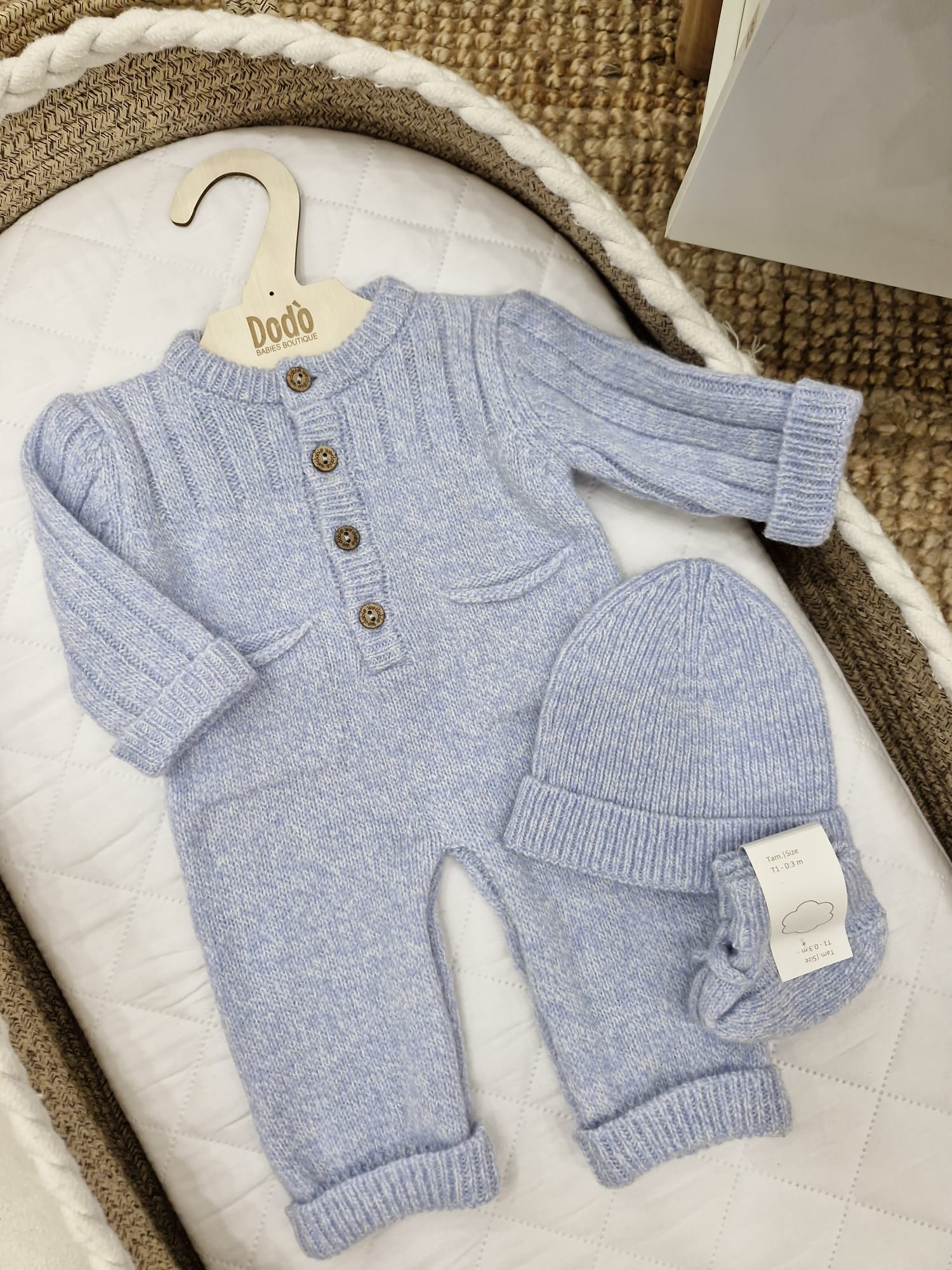 BABYGROW AZUL BUNNY
