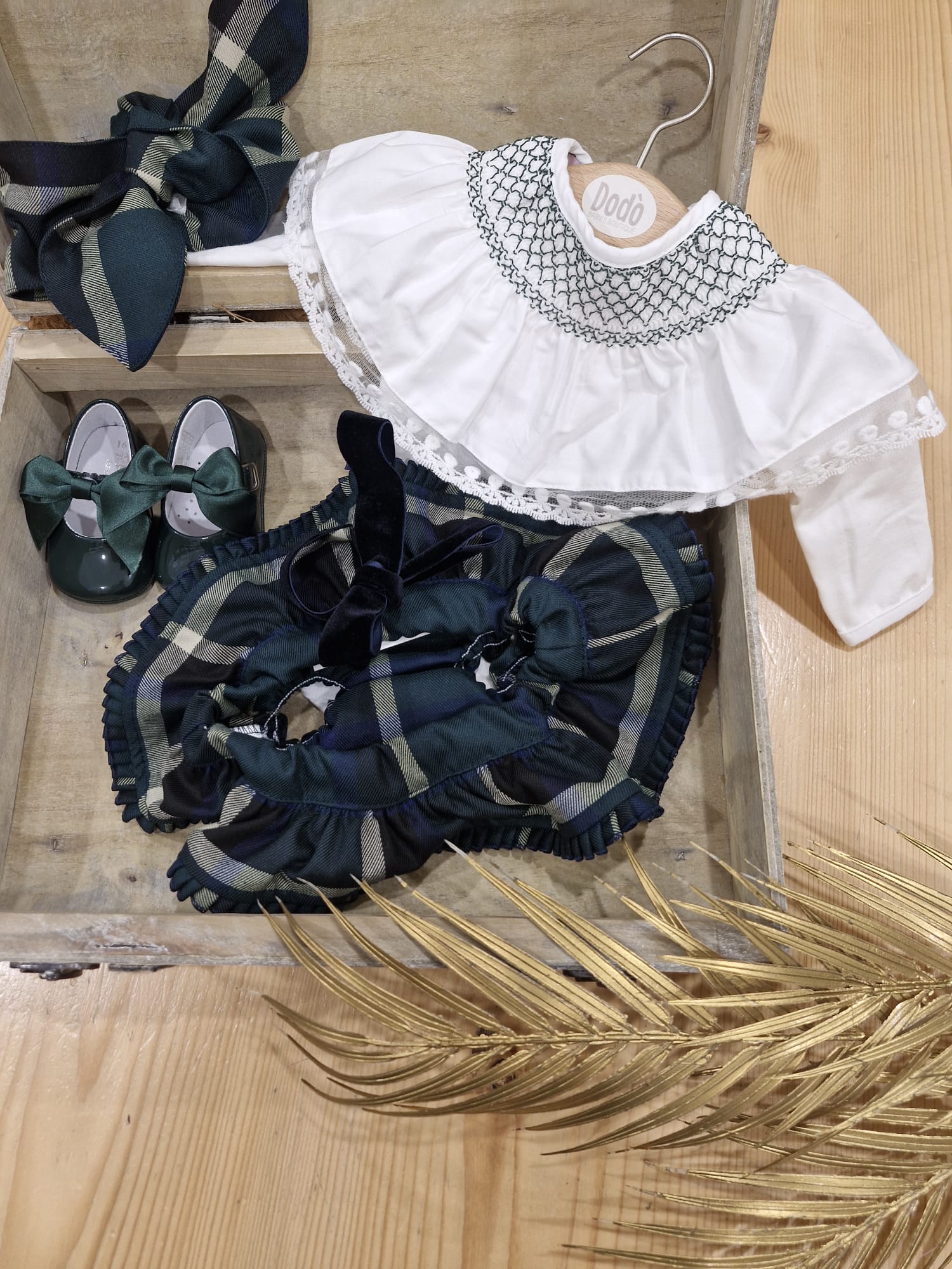 CONJUNTO GREEN TARTAN