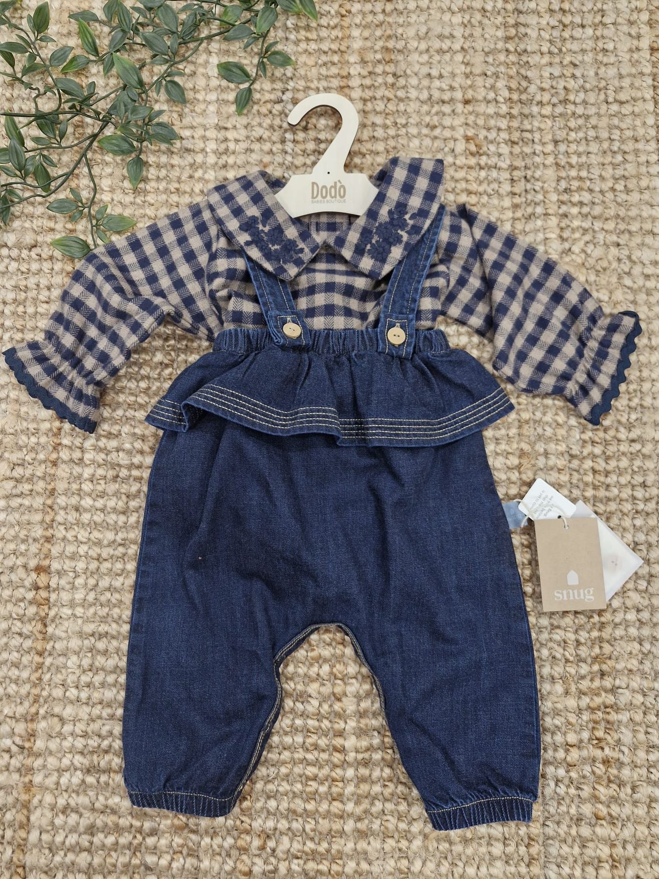 SALOPETTE DENIM SNUG