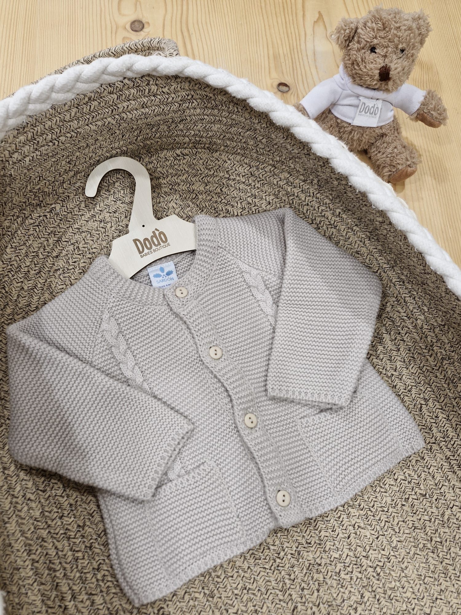 CARDIGAN BOLSILLOS OCHOS