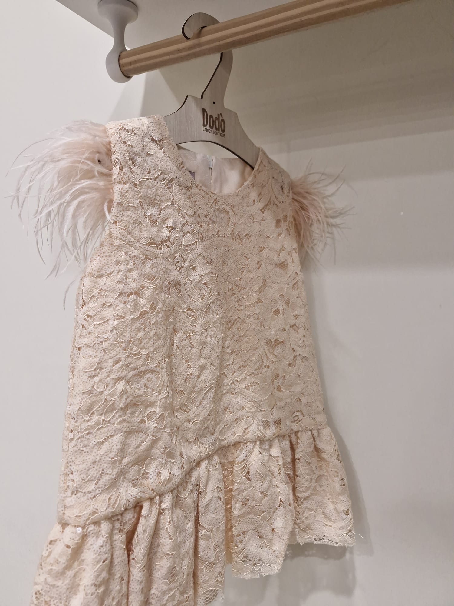 ABITO PAILLETTES NUDE