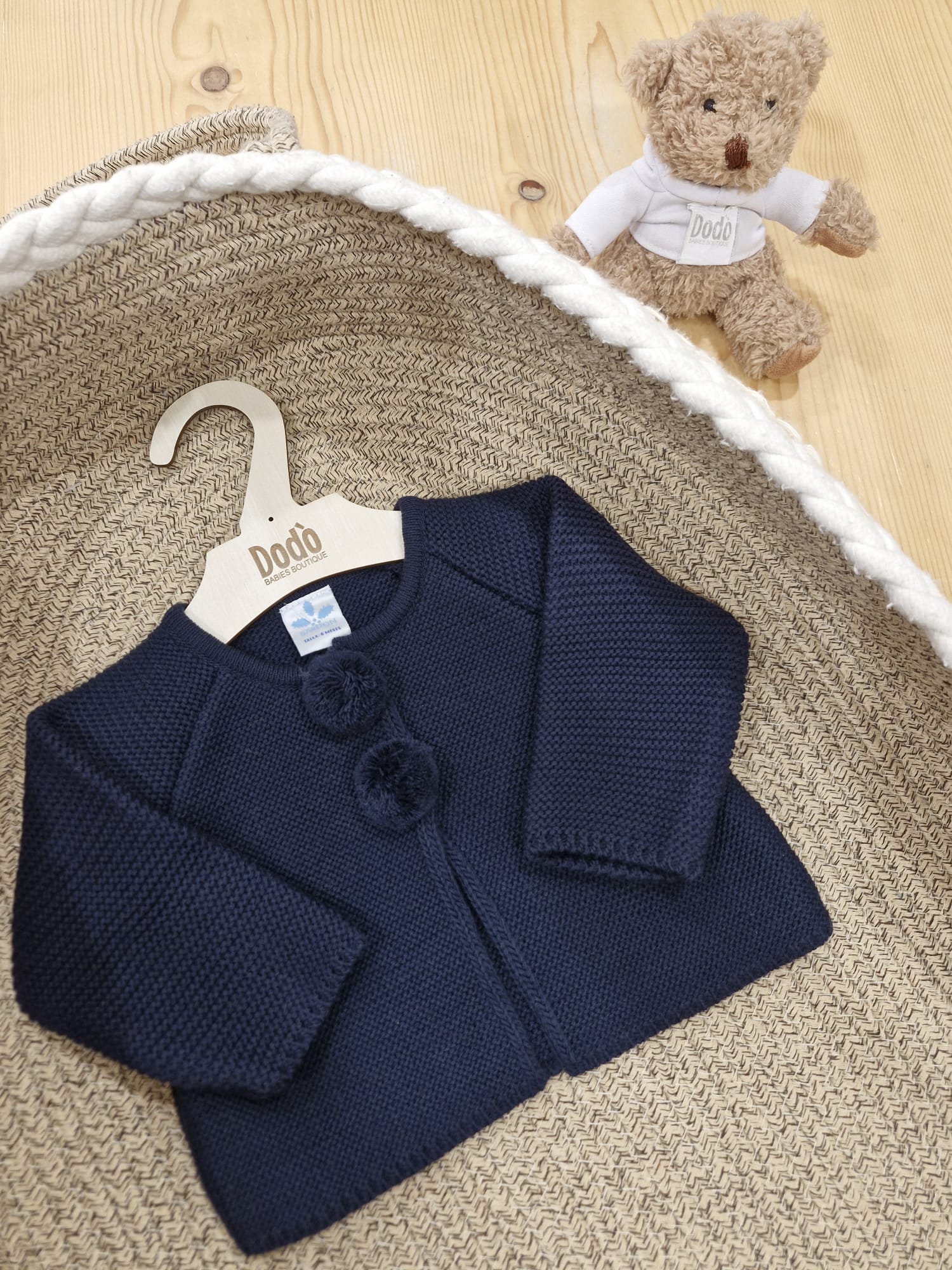 CARDIGAN BOBO POMPONES