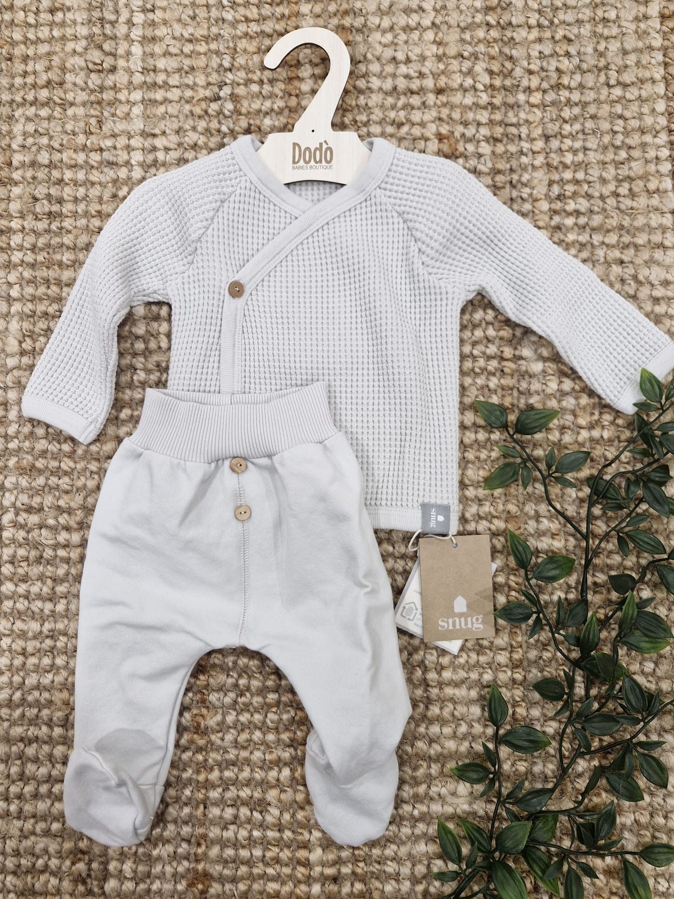 BABY SET CINZA SNUG