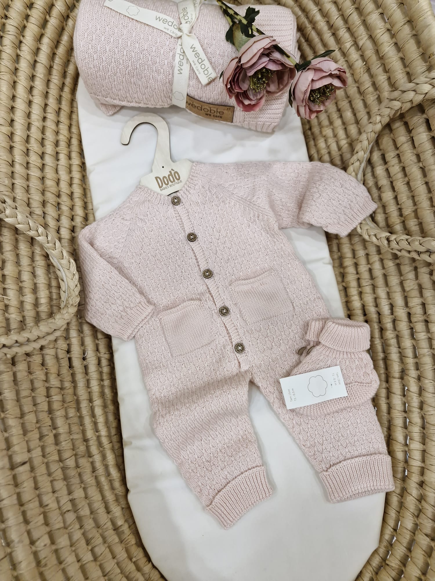 BABYGROW SOFT PINK