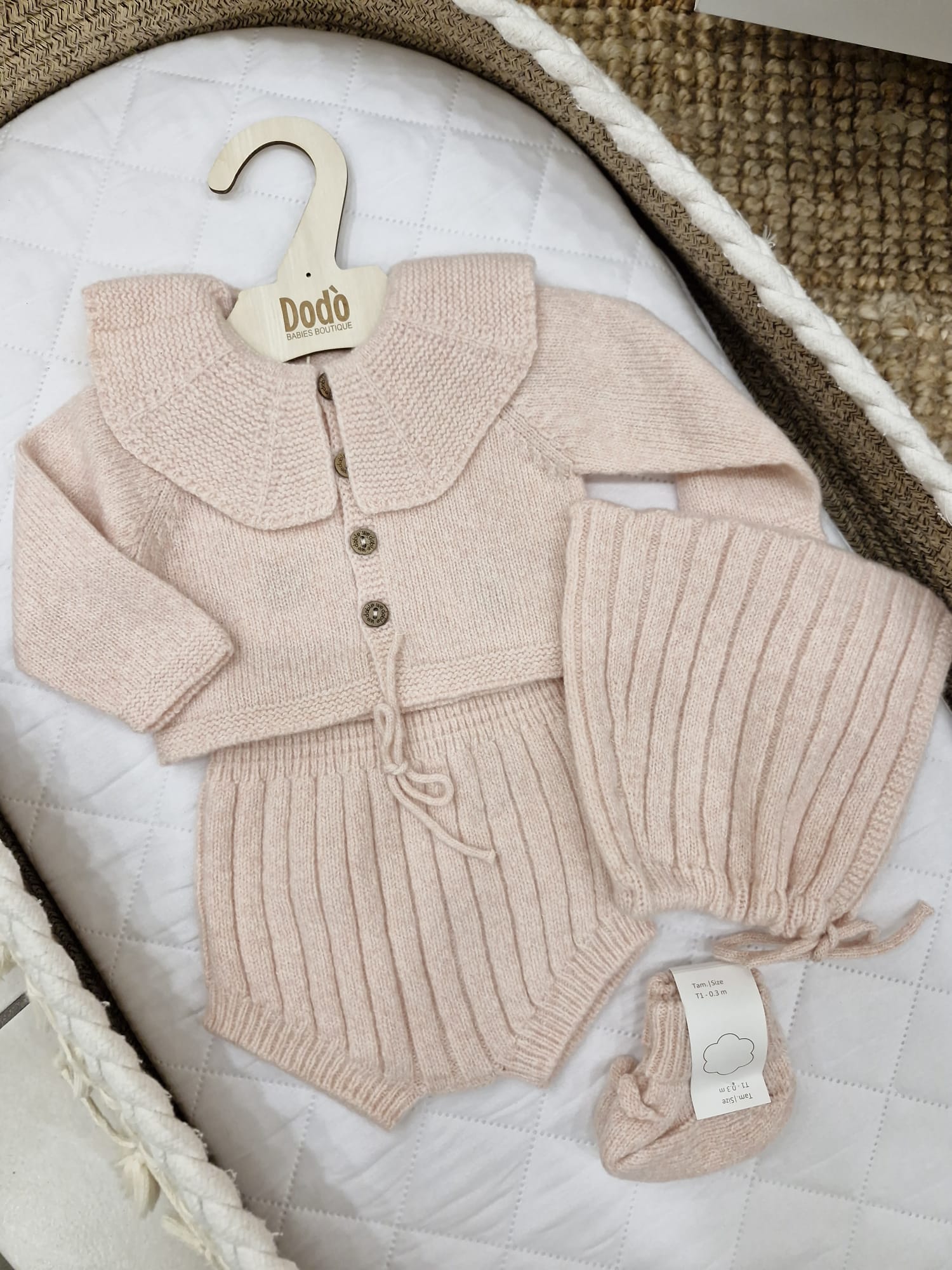 CONJUNTO CORTO PINK BUNNY