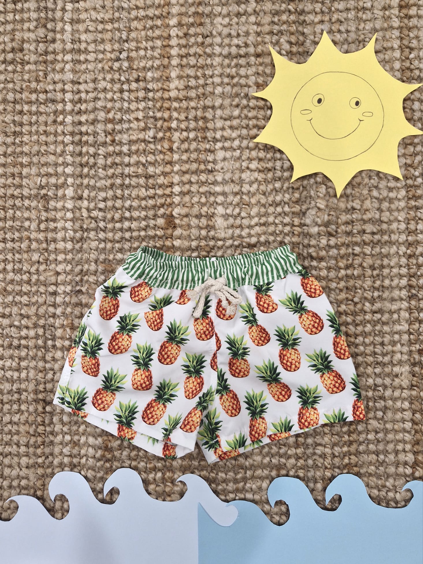 PINNEAPPLES BOY SWIM SHORTS