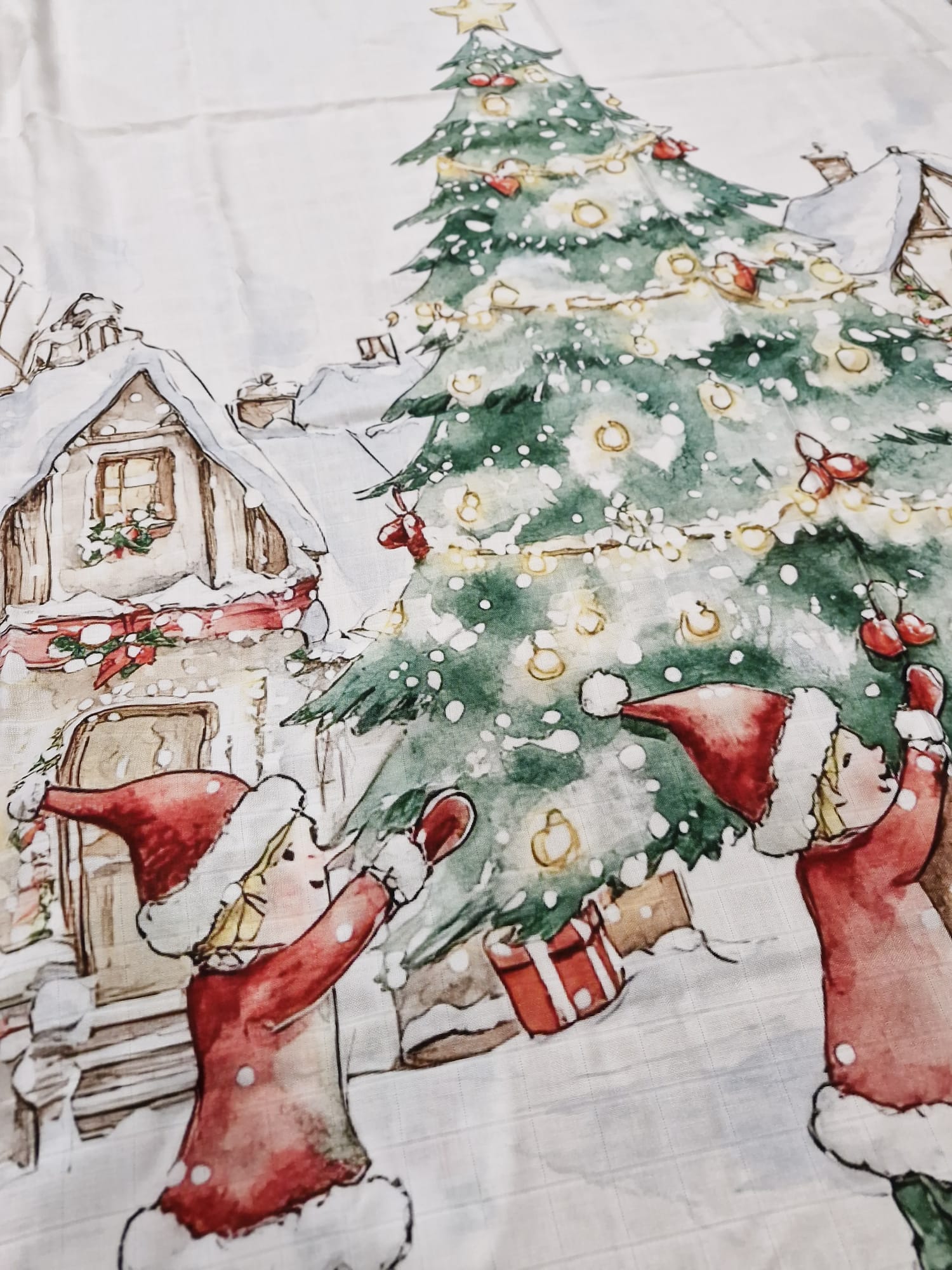 SET NATALIZIO SNOWY LANDSCAPE