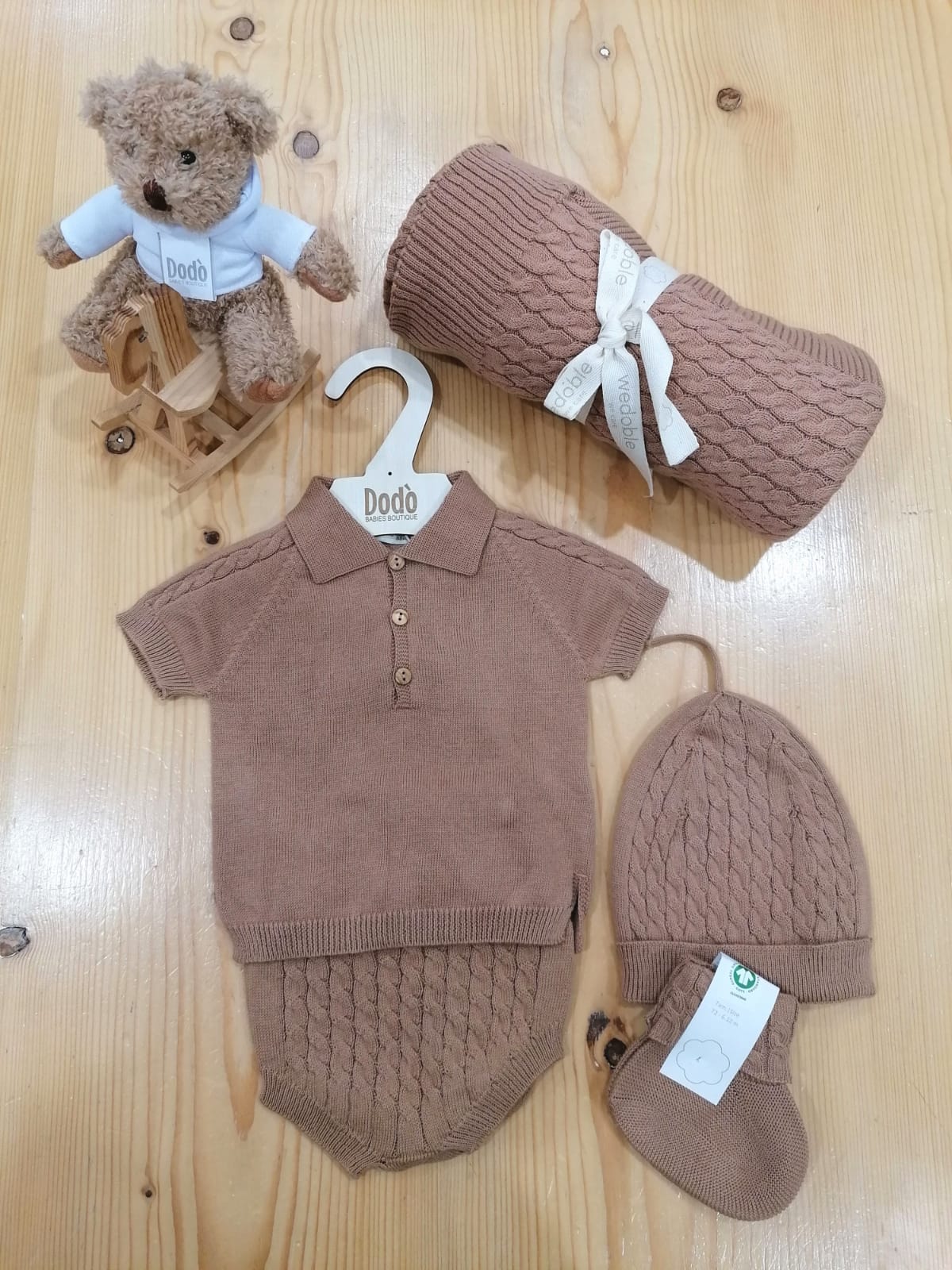 CONJUNTO CORTO TRECCE CAMEL