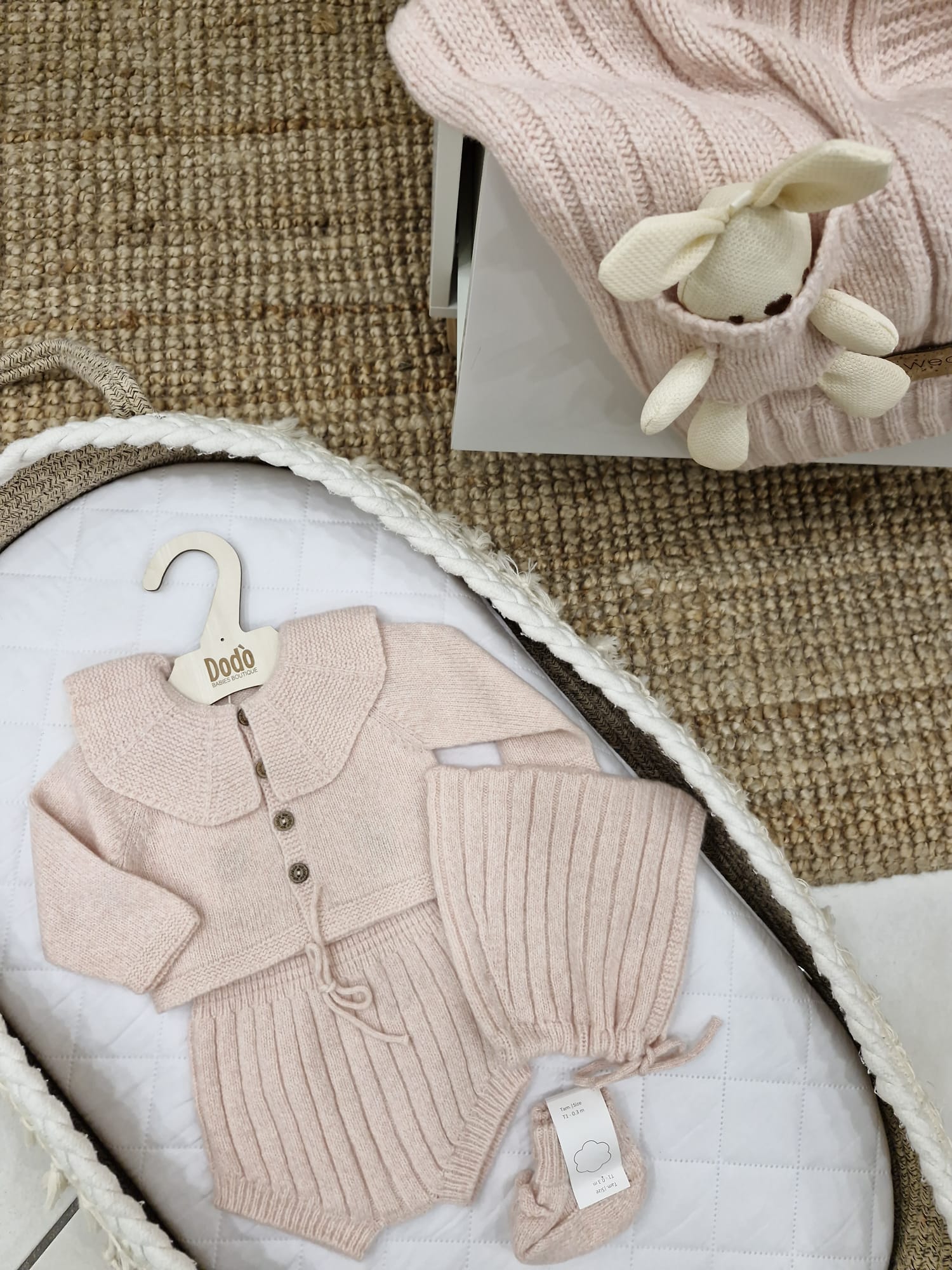 CONJUNTO CORTO PINK BUNNY