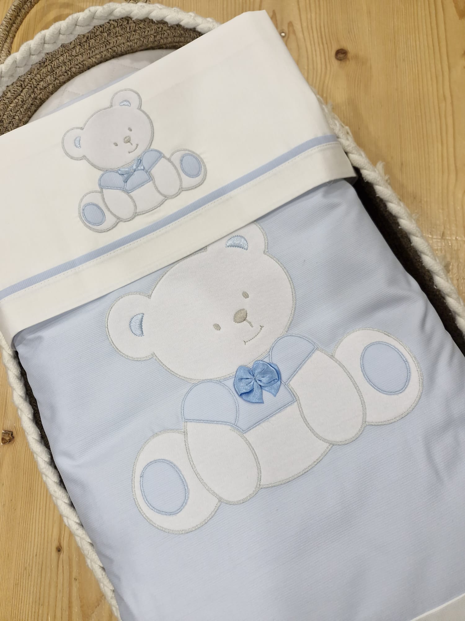 COORDINATO CULLA CON PIUMOTTO DOLCE ORSO