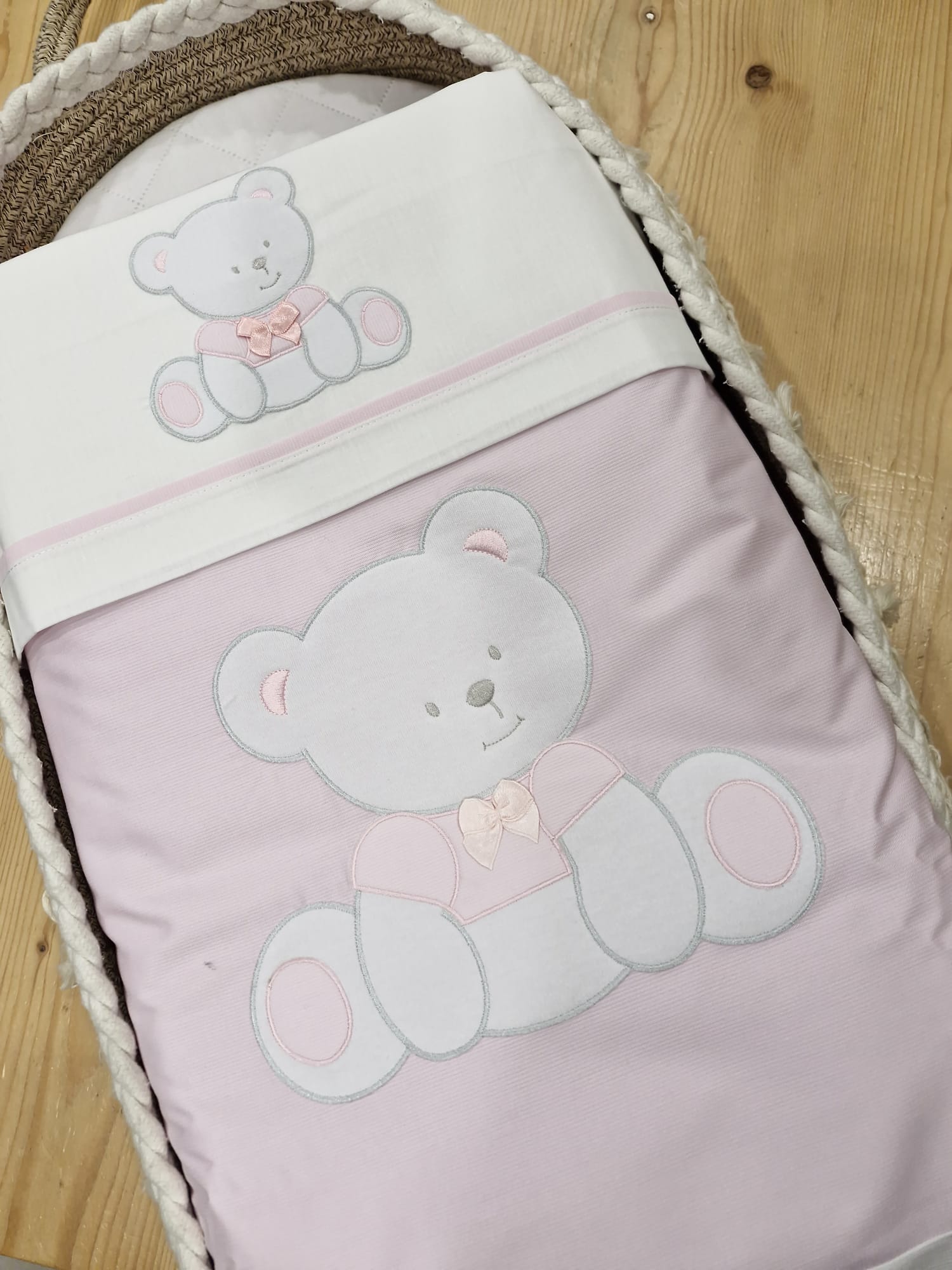 COORDINATO CULLA CON PIUMOTTO DOLCE ORSO