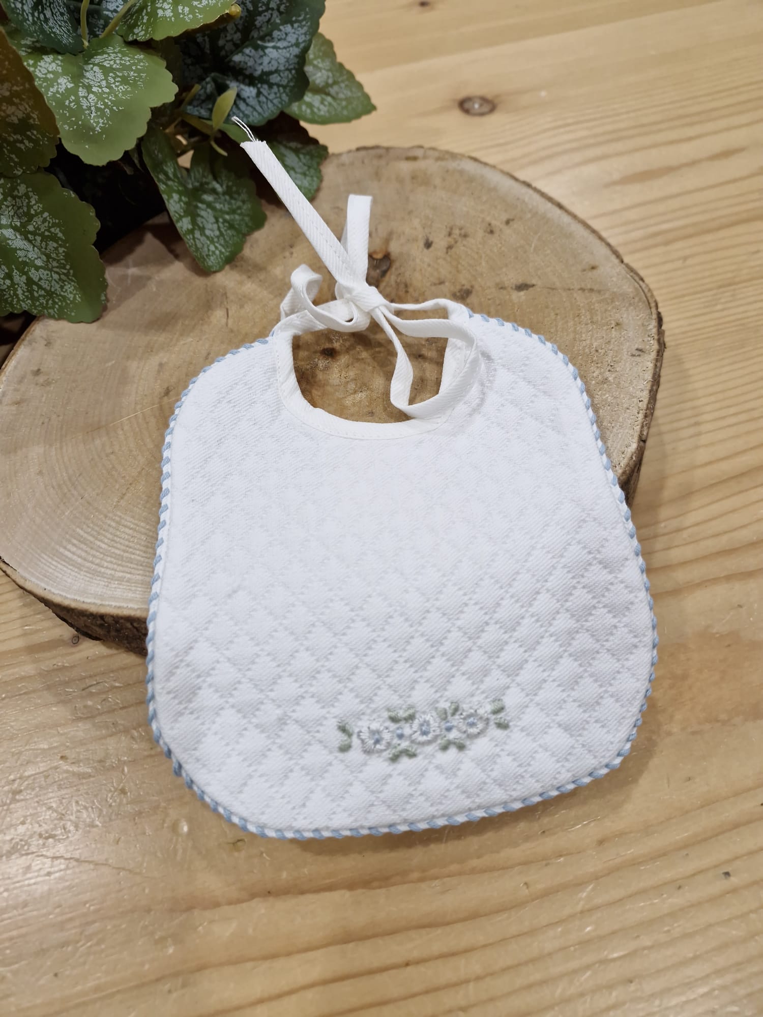 BAVETTA MINI RICAMATA