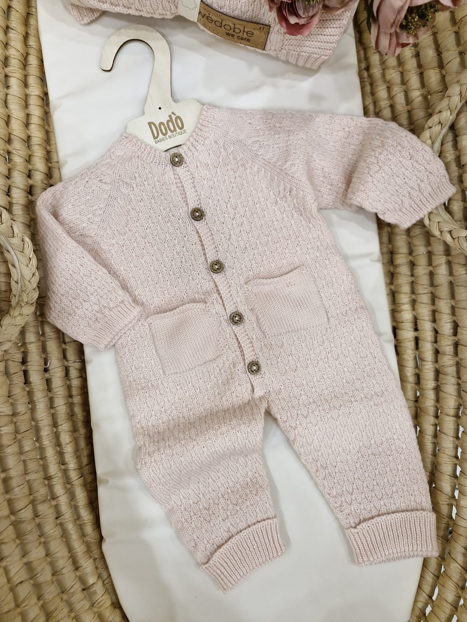 BABYGROW SOFT PINK