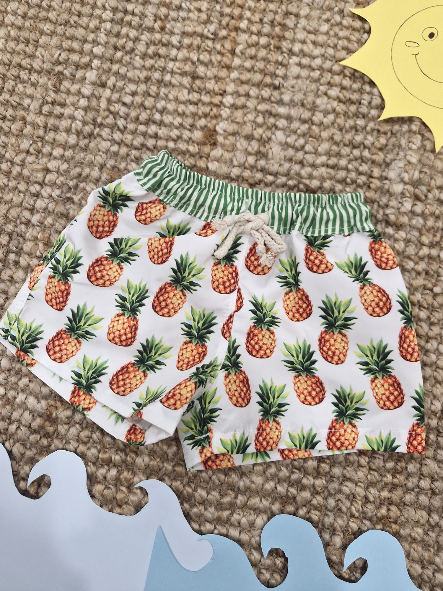 PINNEAPPLES BOY SWIM SHORTS