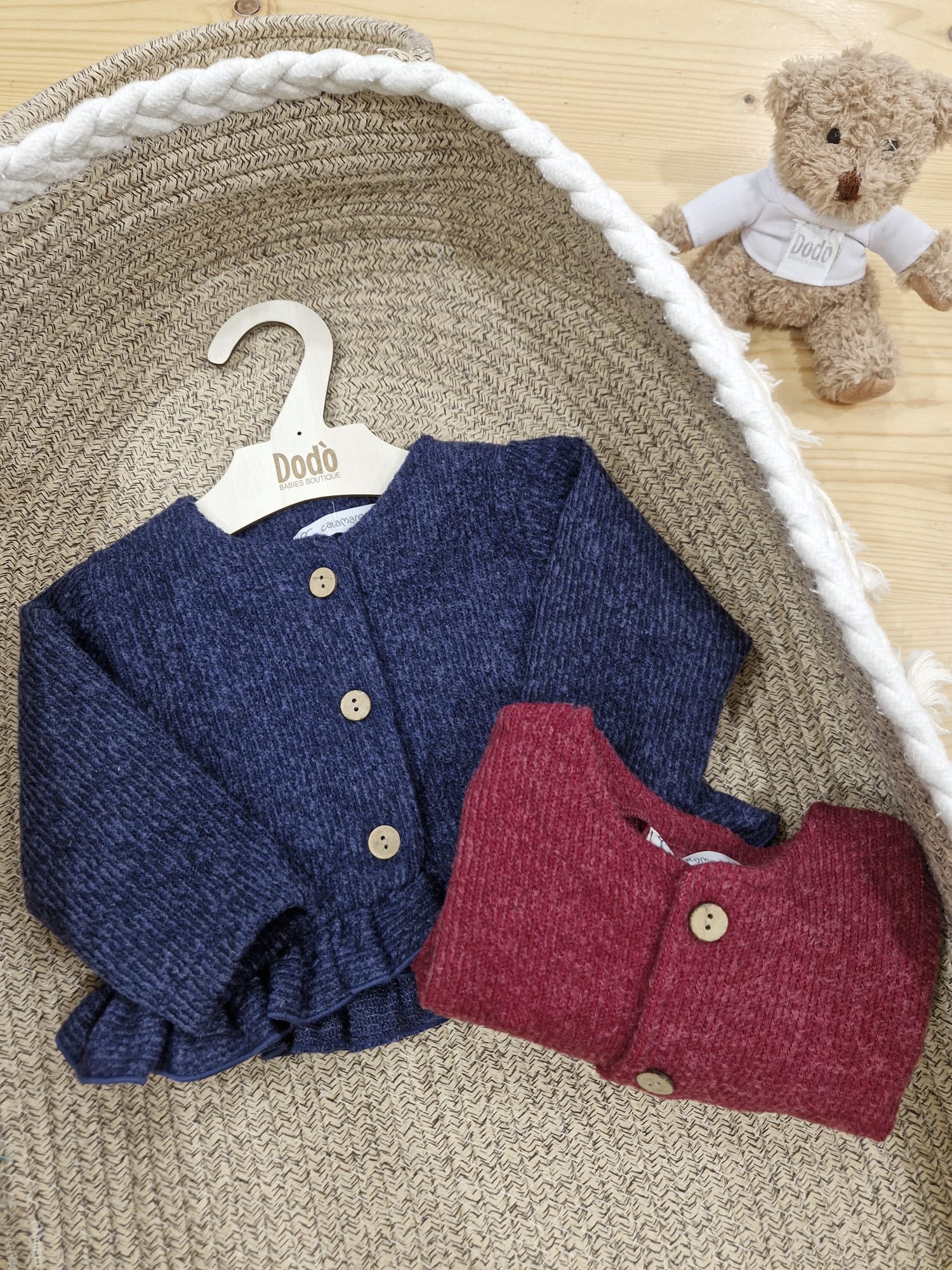 CARDIGAN ROUCHE CALAMARO