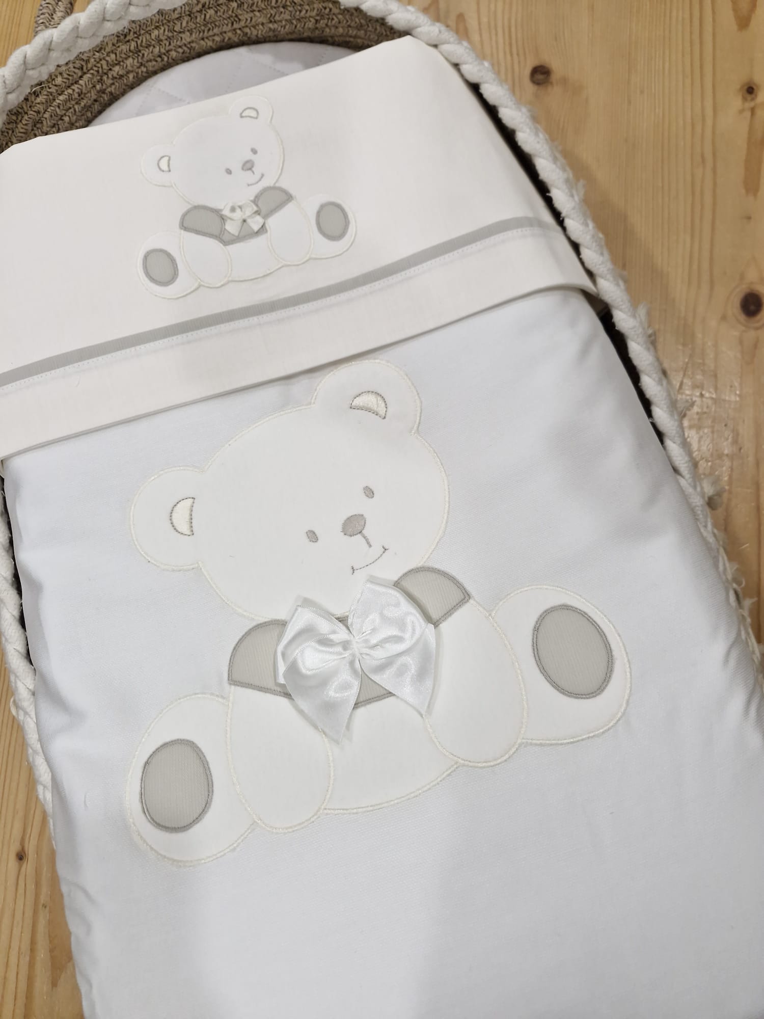 COORDINATO CULLA CON PIUMOTTO DOLCE ORSO