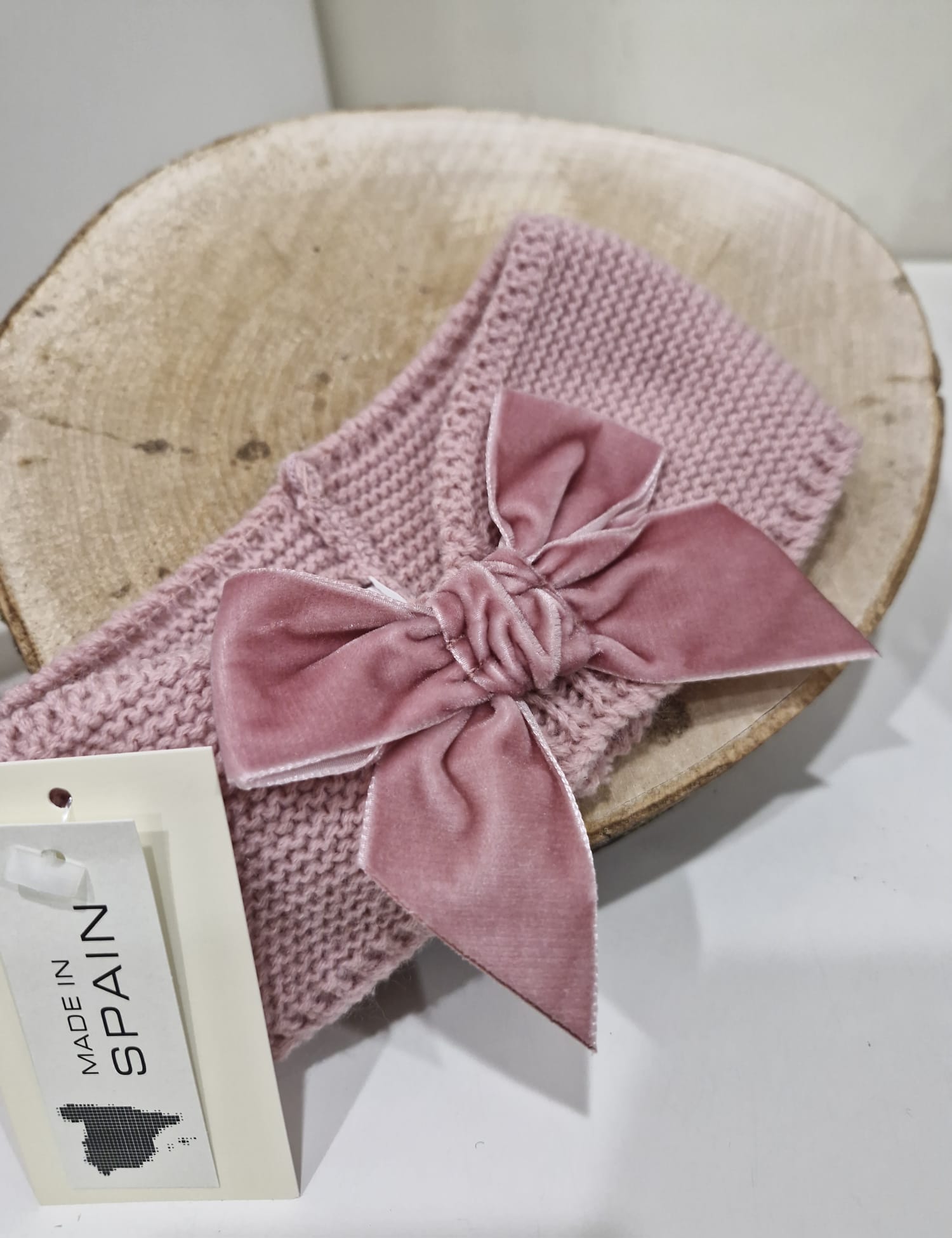 HEADBAND WITH LARGE VELVET BOW