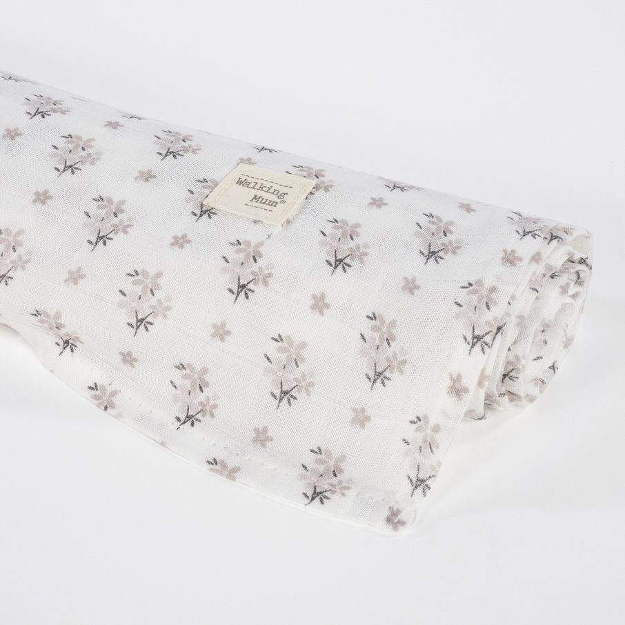 MAXI MUSSOLA BOTTON FLOWERS