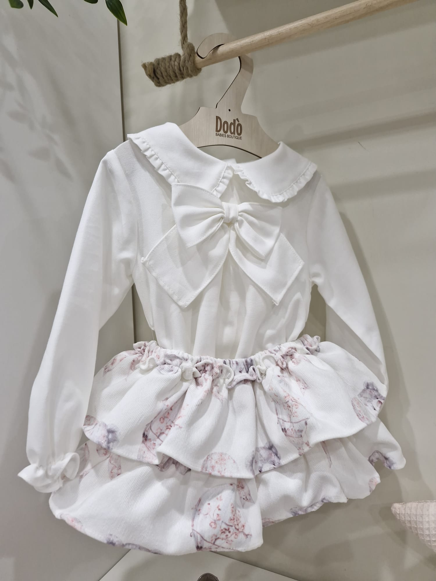 CONJUNTO FLOWERS BEAR