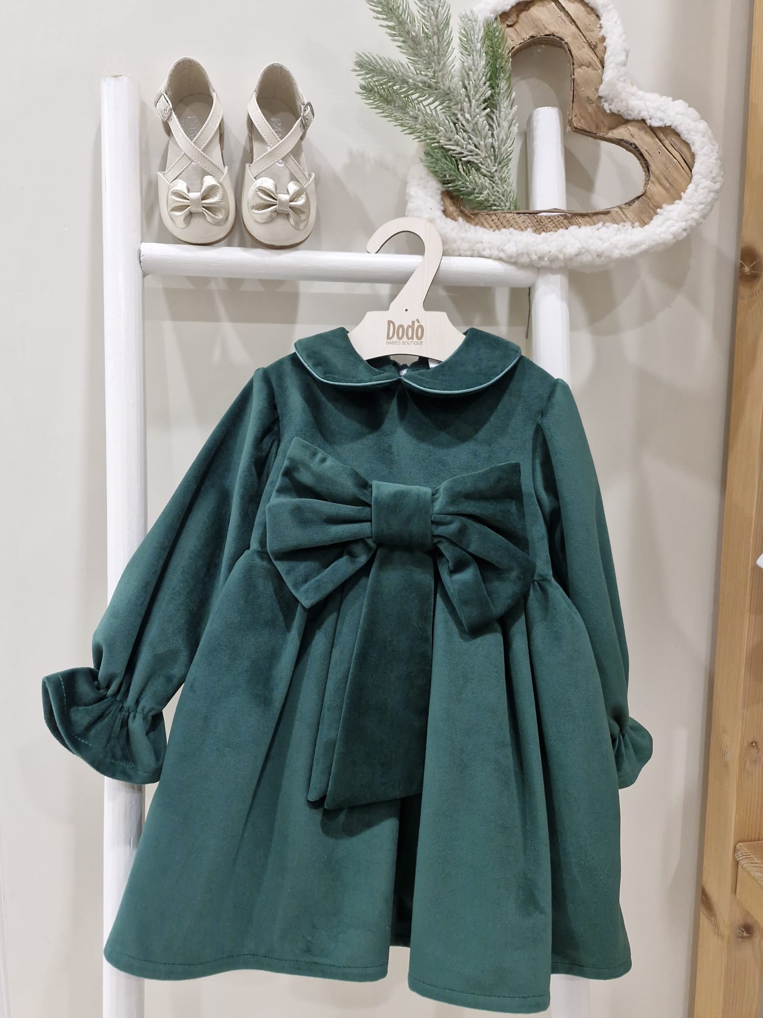 ABITO BOTELLA VELVET BOW