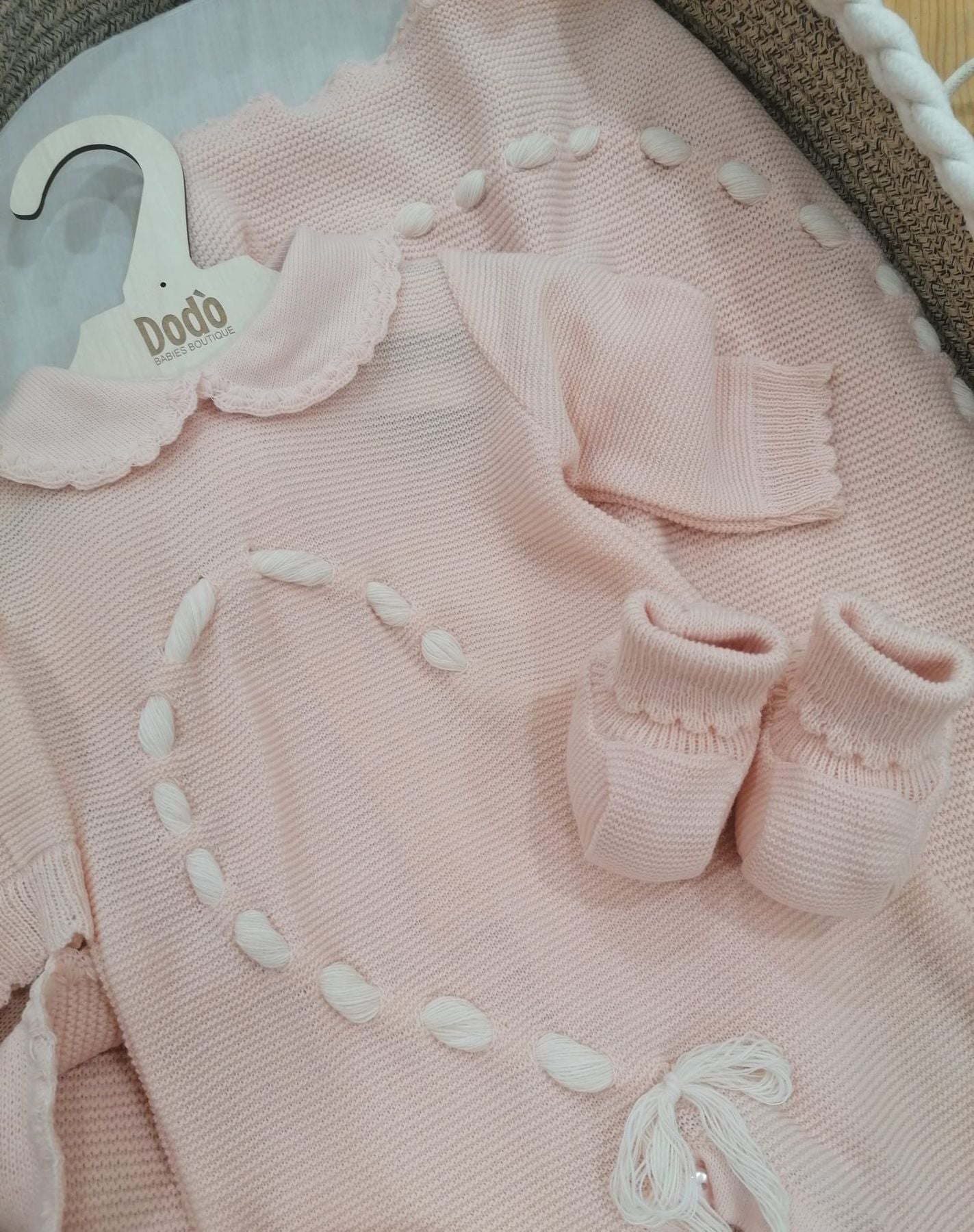 COORDINATO USCITA CLINICA PINK HALF HEART