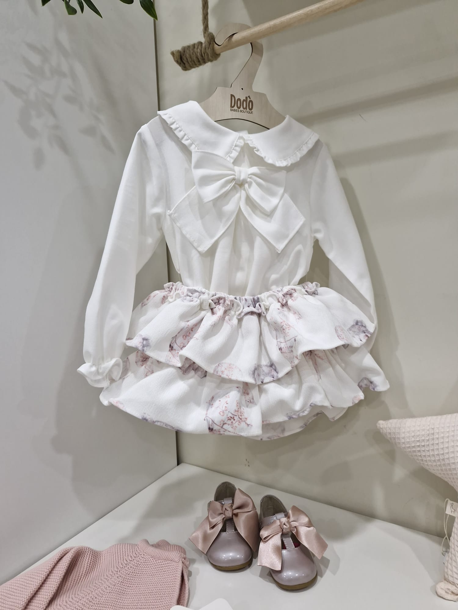 CONJUNTO FLOWERS BEAR