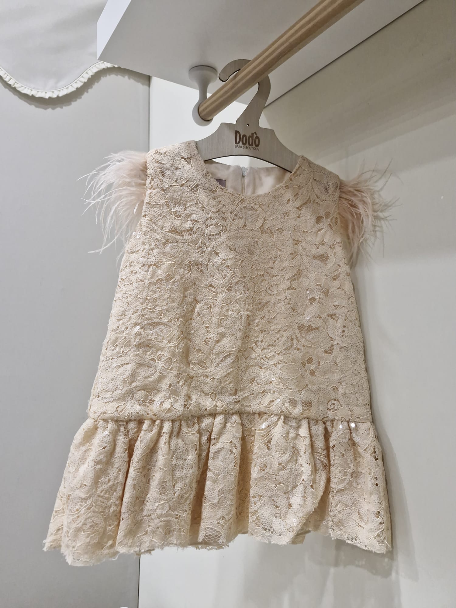 ABITO PAILLETTES NUDE