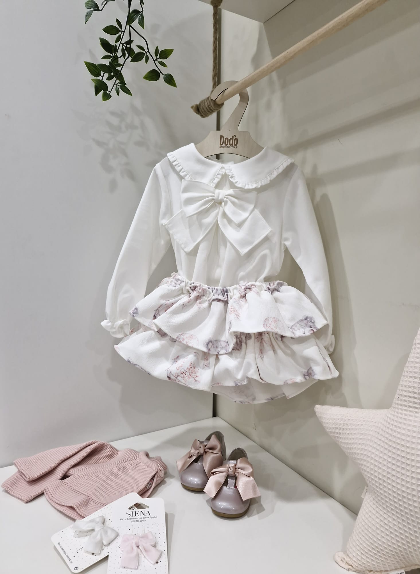 CONJUNTO FLOWERS BEAR