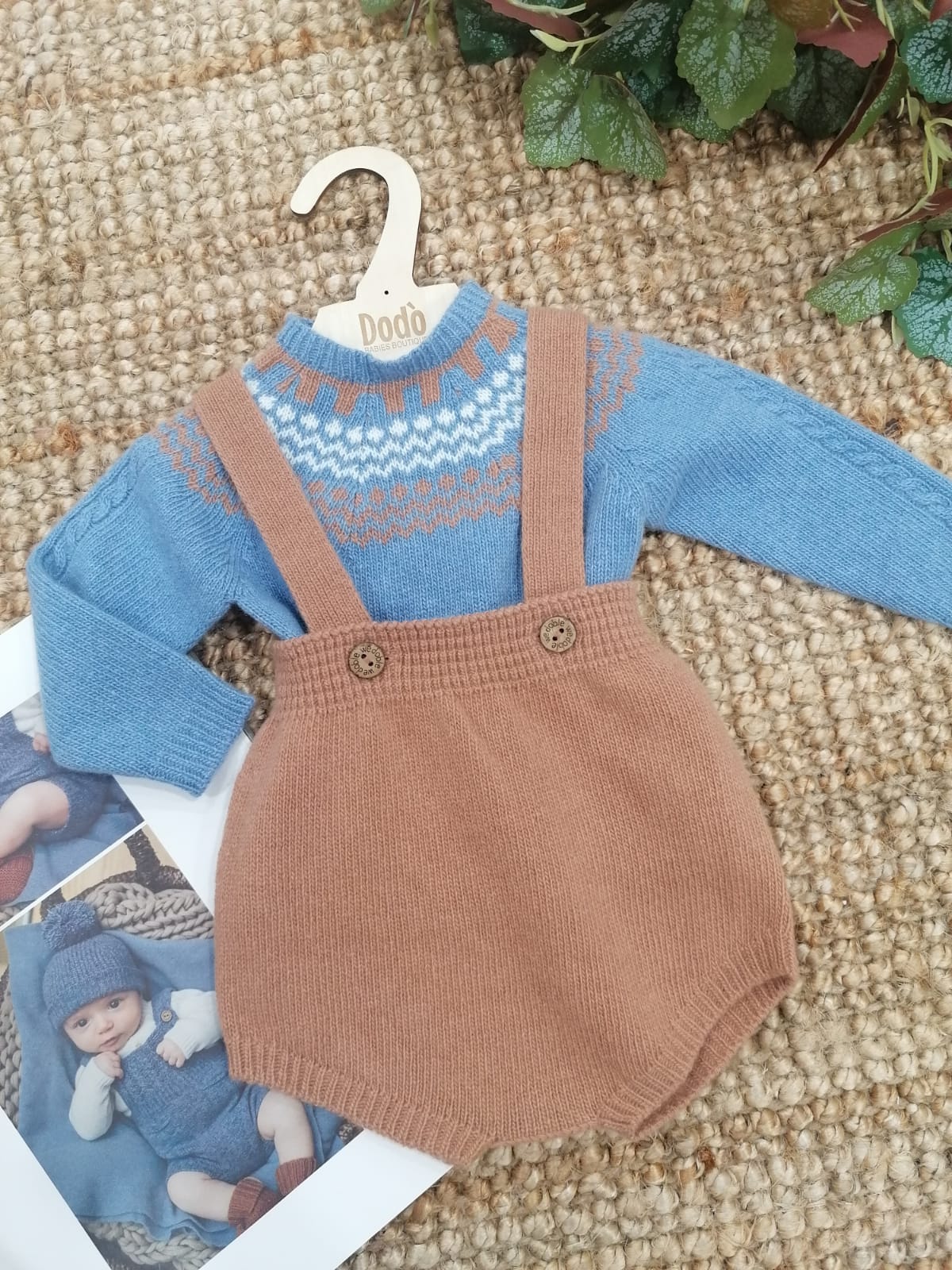 CONJUNTO AZUL BISCUIT