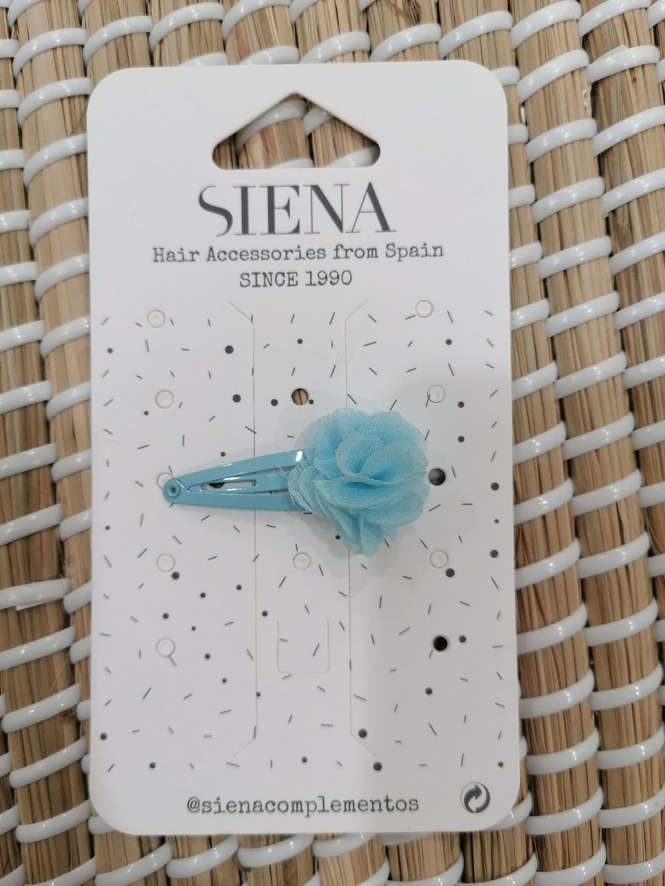 CLIP FIORE ORGANZA